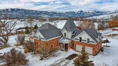 Beautiful Sandstone Home on 10 acres