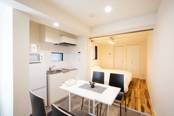 디자인 아파트, 금연 (Quartet, 2F) | 책상, 노트북 작업 공간, 다리미/다리미판, 무료 WiFi