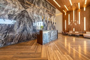 Lobby - Beautiful modern and equipped apartment to rest and enjoy private (Pedregal de Carrasco)