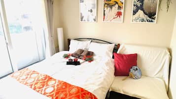Room (/8) | 1 bilik tidur, seterika/papan seterika, Wi-fi percuma, cadar katil