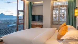 谨遇家庭套房 | 遮光布/窗簾、免費無線上網、床單