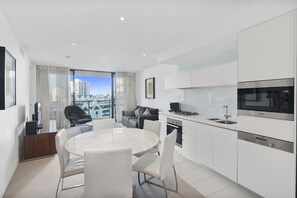 Apartment | Living area | LCD TV - Oracle Resort Private Luxe 2 Bedroom (Broadbeach)