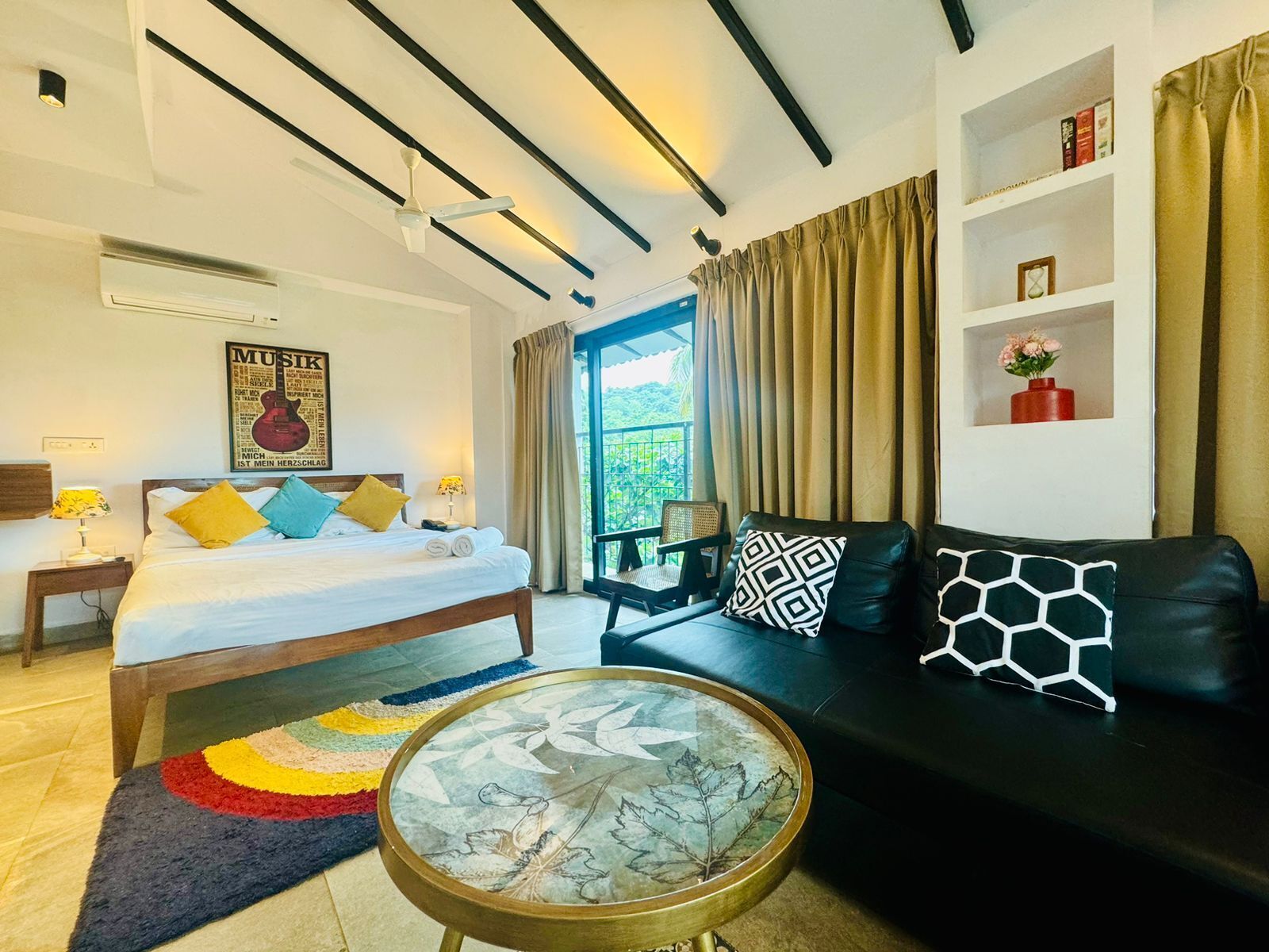 Family Suite, Pool View | In-room safe, individually decorated, individually furnished