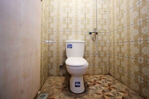 Douche, serviettes fournies