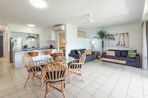 Living area - Whitsunday Apartment West 004 (Hamilton Island)