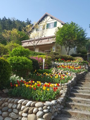 Façade de l’hébergement 