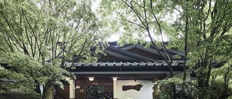 Fassade der Unterkunft