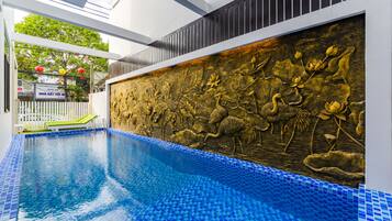 Grand Double Room, Balcony, Pool View | View from room