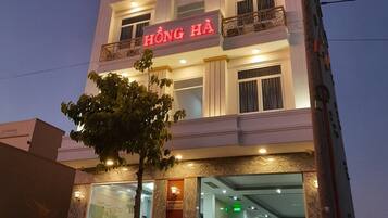 Front of property – evening/night