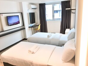Twin Room | Free WiFi - Texas Inn (Sibu)