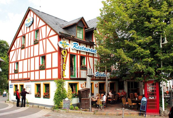 Fassade der Unterkunft