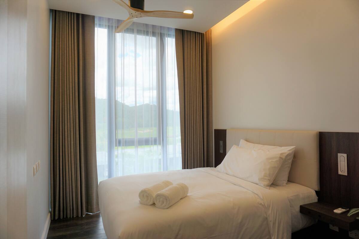 Family Apartment, 2 Bedrooms | Hypo-allergenic bedding, in-room safe, desk, free WiFi