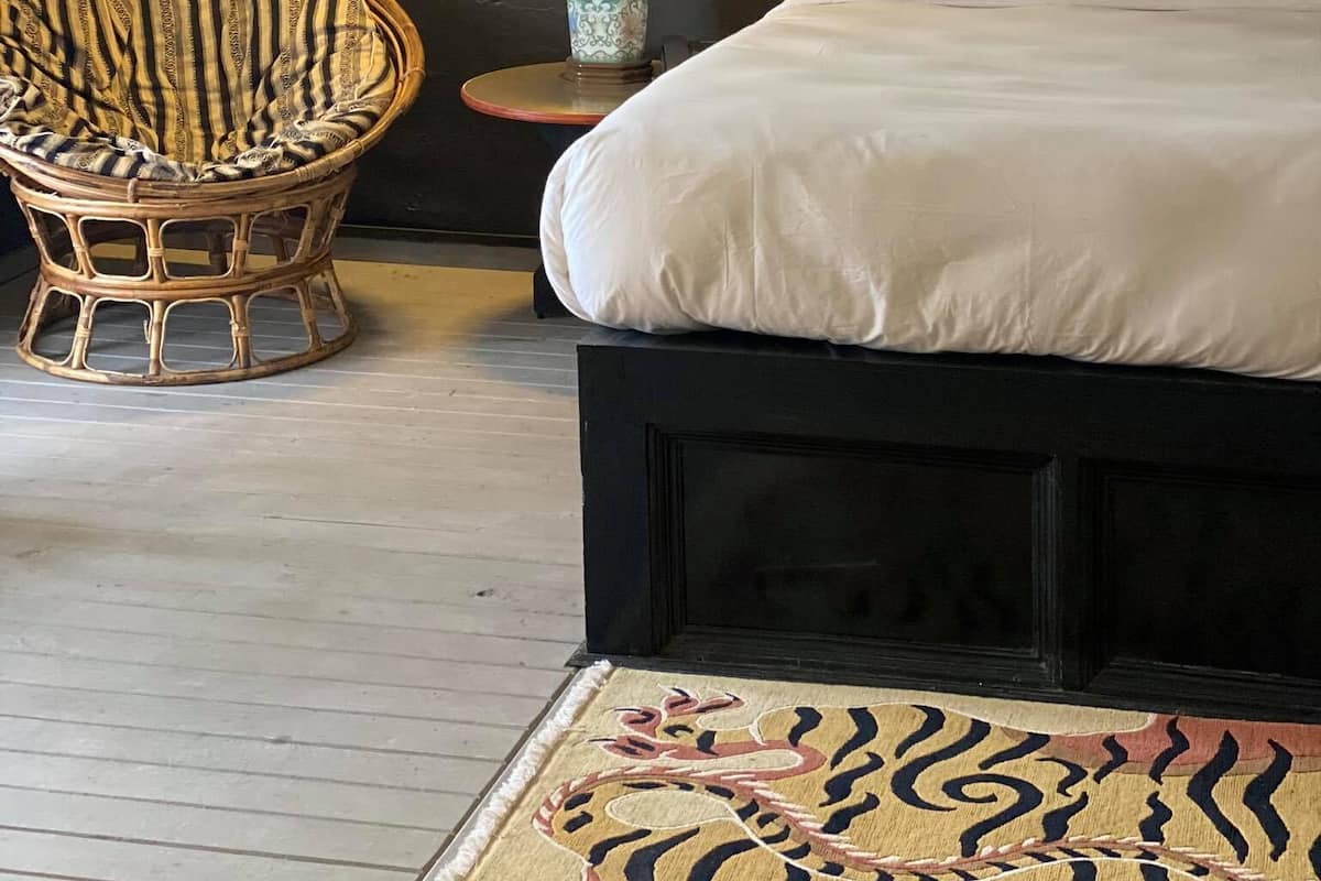 Down duvets, memory-foam beds, individually furnished, desk