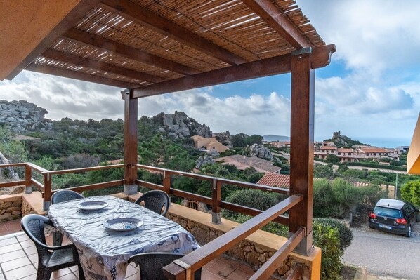 Apartment, 1 Bedroom, Patio, Sea View | Terrace/patio