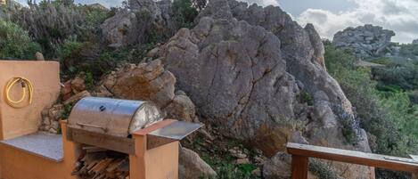 Vue sur les montagnes