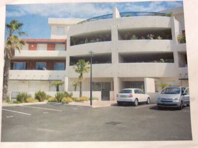 Comfortable 2 room apartment in Agde (34) 40 m2, terrace 26 m2