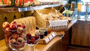 Frokostbuffé er inkludert hver dag