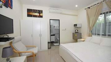 1 habitación, wifi y ropa de cama