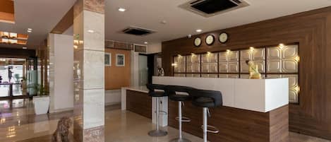 Sala de estar en el lobby