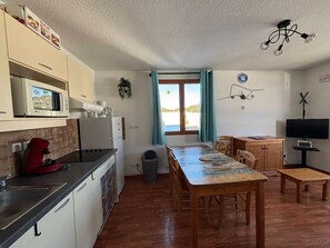 Fridge, microwave, dishwasher - Beautiful 4 rooms in Superdévoluy - 8 pers., pets allowed (Le Dévoluy)