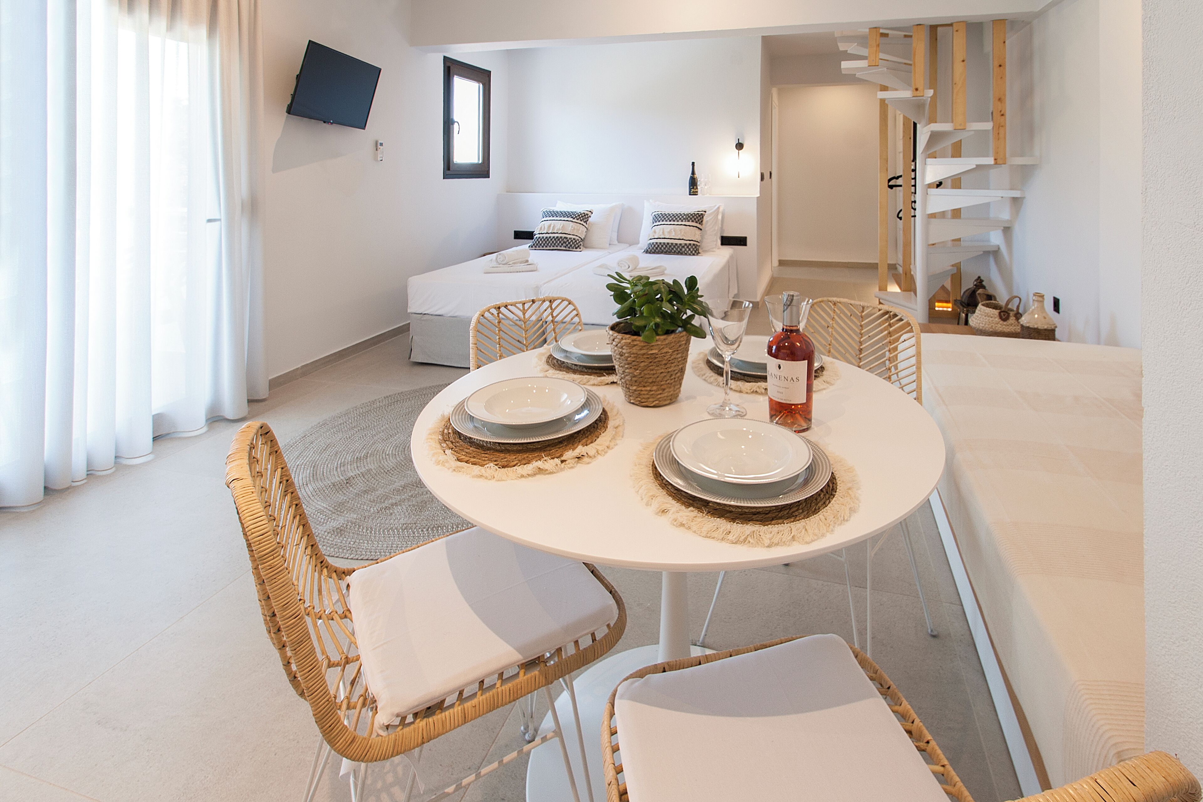 Family Duplex | Living area | 29-inch TV with digital channels