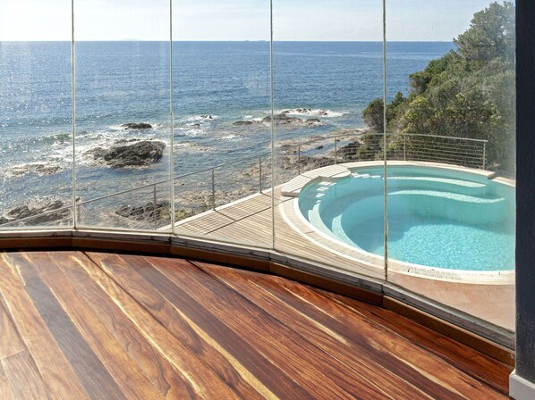 Pool - Beautiful private villa for 12 people with WIFI, A/C, private pool, TV, terrace and pets allowed (Rosignano Marittimo)