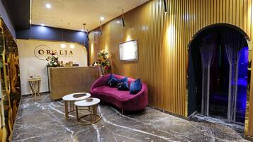 Salas de tratamientos para parejas, baño turco, tratamientos corporales