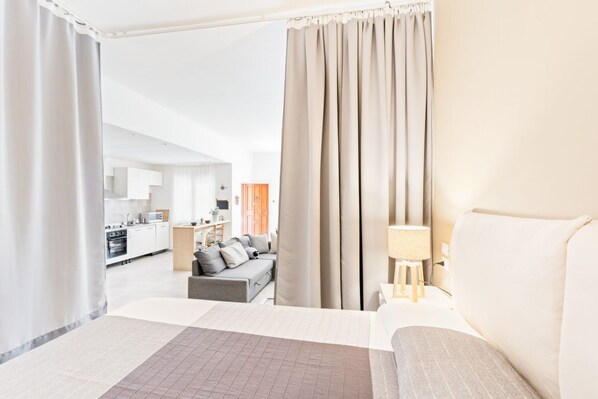 1 Schlafzimmer, Schreibtisch, Bügeleisen/Bügelbrett, WLAN