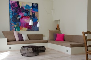 Deluxe Room | Living area - Mas la Buissonnière (Arpaillargues-et-Aureillac)