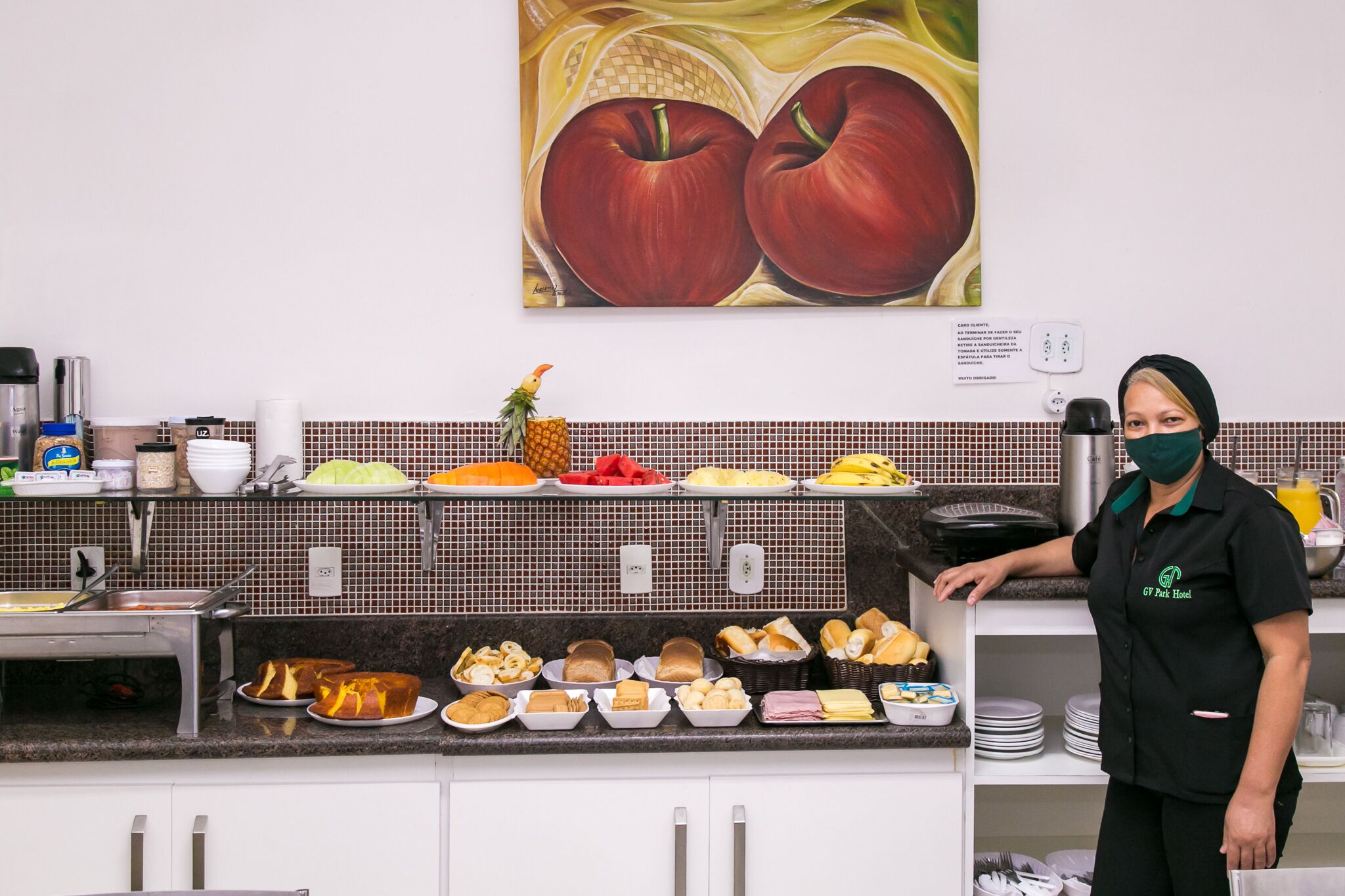 Gratis frukostbuffé varje dag 
