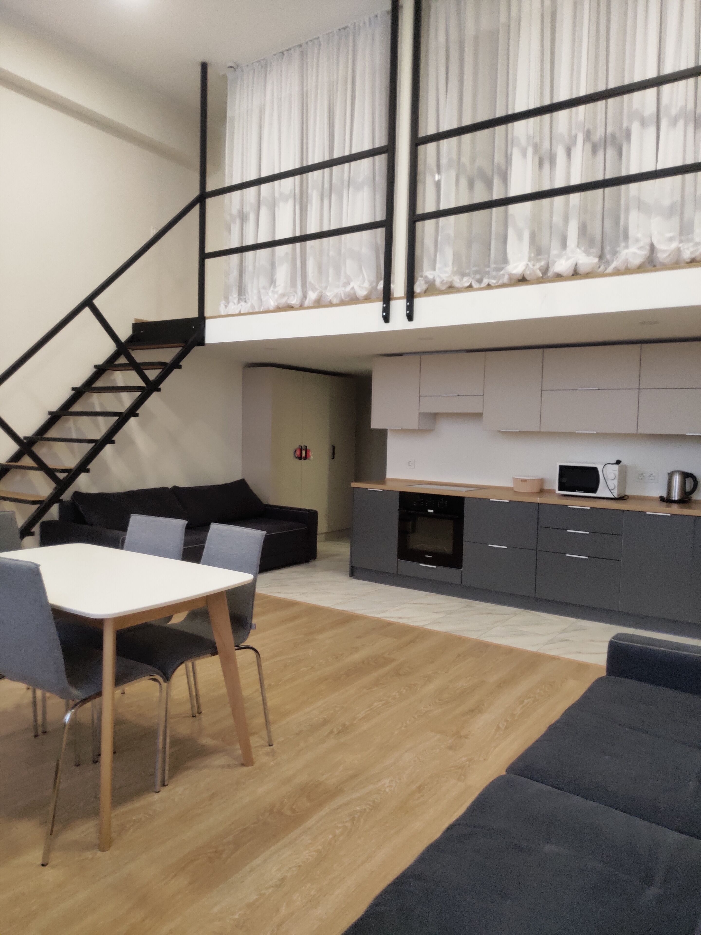 Luxury Apartment, 1 Bedroom, Accessible, Non Smoking | Living area | 32-inch plasma TV with digital channels, TV