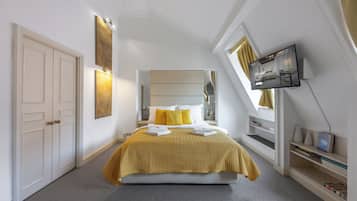 Apartamento presidencial | 2 dormitorios, decoración individual, sistema de insonorización