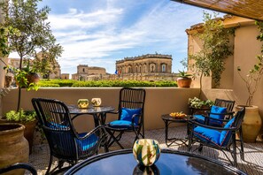Terrasse sur le toit