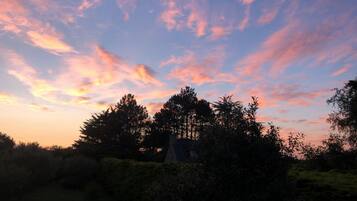 Front of property – evening/night