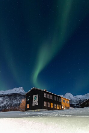 Front of property – evening/night - Seiland House (Alta)