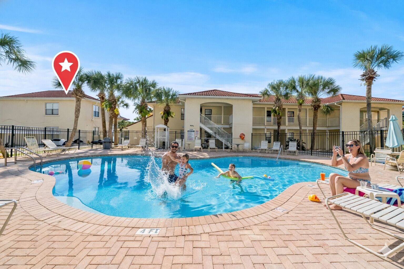 室外泳池、暖水池