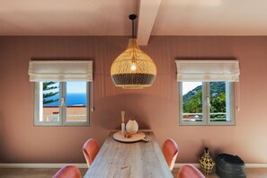 Blick von der Unterkunft