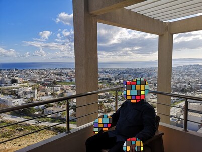 3 room apartment in a residence with sea view in Bizerte