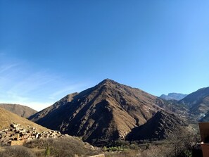 Vue sur les montagnes