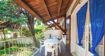 Large Villa with 4 rooms on ground floor, near the beach and pine forest