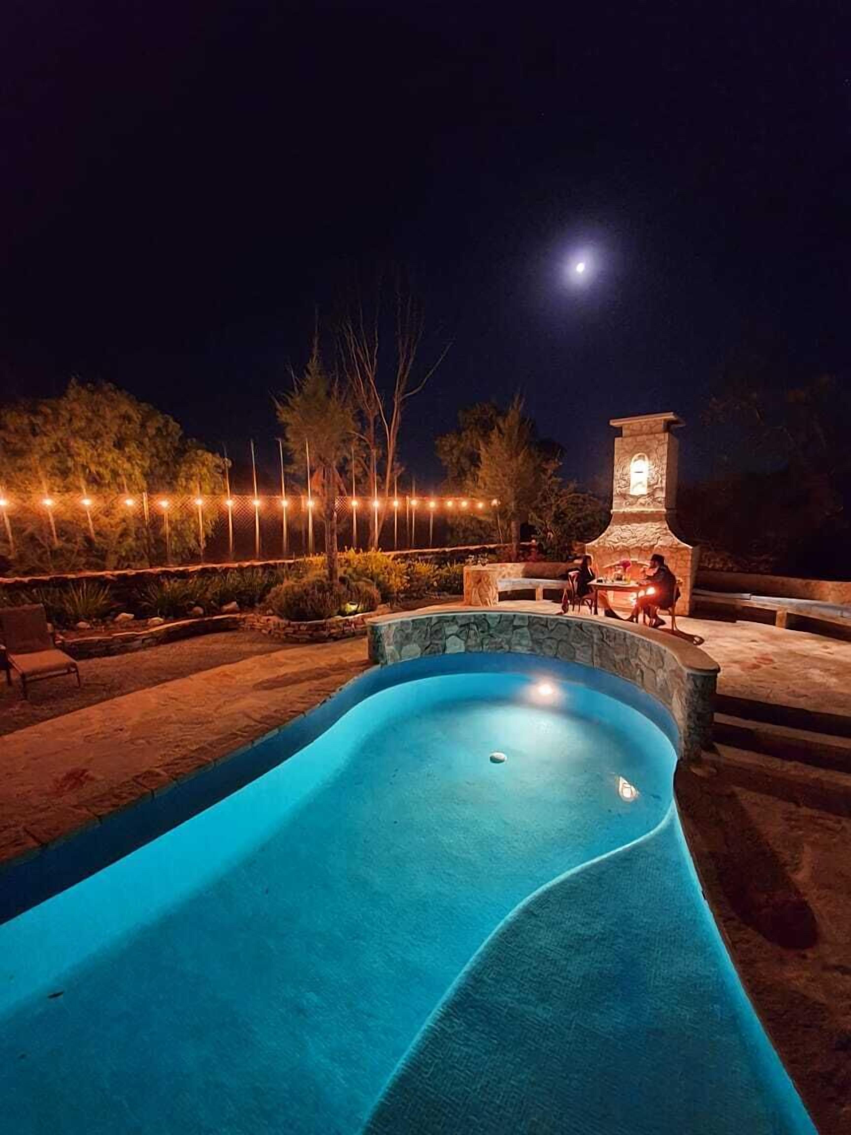 Alberca al aire libre 