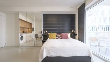 Appartement Confort | 1 chambre, bureau, fer et planche à repasser, Wi-Fi gratuit