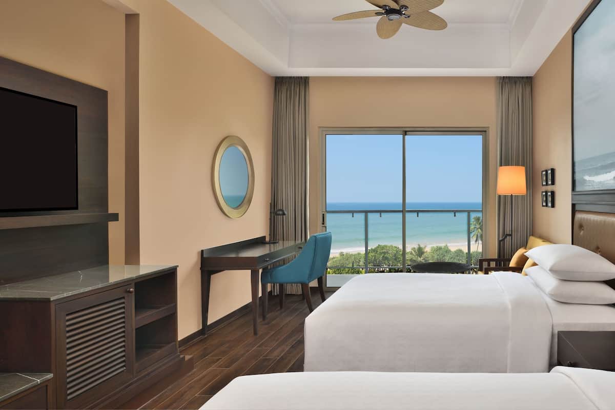 Premium bedding, down comforters, pillowtop beds, minibar