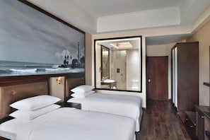 Premium bedding, down duvets, pillow-top beds, minibar