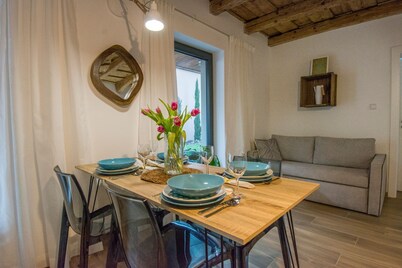 Oasis of peace with garden + whirlpool + 3x bicycles + WiFi + grill