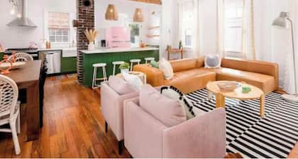 Boho Rosa | Famous Pink House with Pool & Yard!