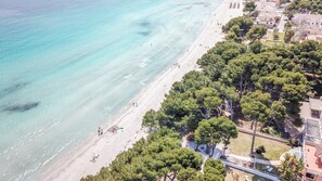 Am Strand, Strandtücher