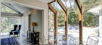 Palmetto Dunes retreat m / privat basseng, treningsstudio, kajakker - nær stranden!