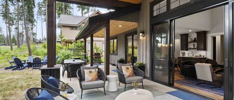 Restauration en plein air