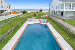 Alberca al aire libre 